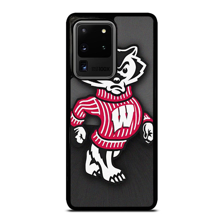 WISCONSIN BADGERS FOOTBALL MASCOT Samsung Galaxy S20 Ultra  Case