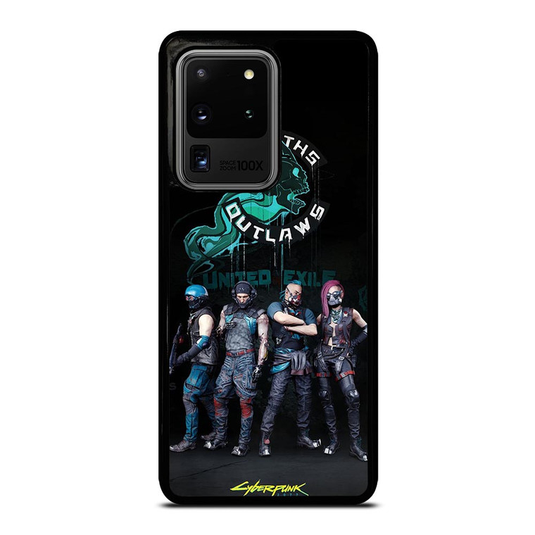 WRAITHS OUTLAWS CYBERPUNK 2077 Samsung Galaxy S20 Ultra  Case WRAITHS OUTLAWS CYBERPUNK 2077 Samsung Galaxy S20 Ultra  Case