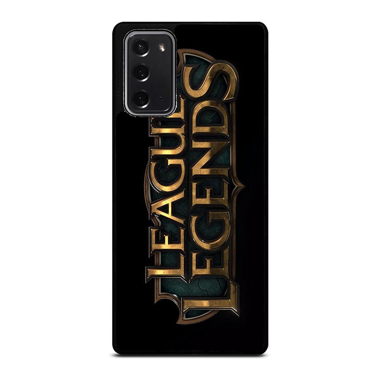 LEAGUE OF LEGENDS METAL LOGO Samsung Galaxy Note 20 Case