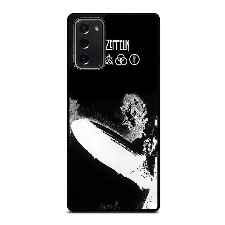 LED ZEPPELIN BLACK WHITE LOGO Samsung Galaxy Note 20 Case