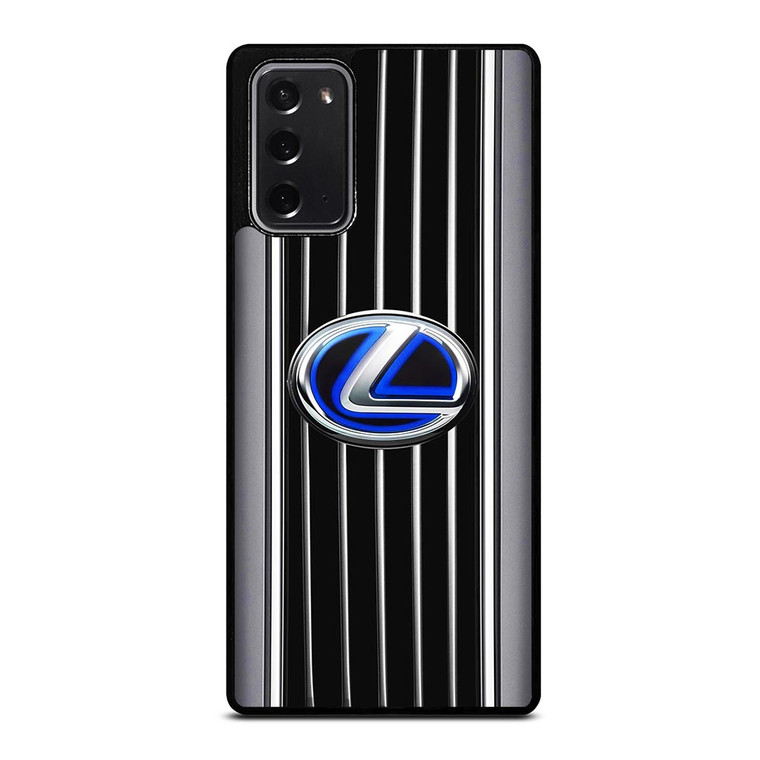 LEXUS METAL STRIPE LOGO Samsung Galaxy Note 20 Case