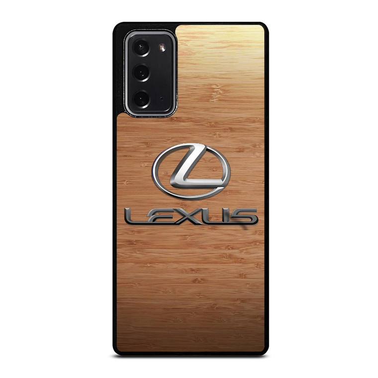 LEXUS WOODEN LOGO Samsung Galaxy Note 20 Case