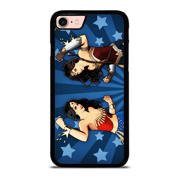 WONDER WOMAN LYNDA CARTER & GAL GADOT iPhone 8 Case