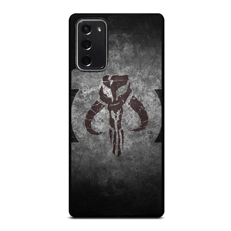 MANDALORIAN STAR WARS HEAD EMBLEM Samsung Galaxy Note 20 Case