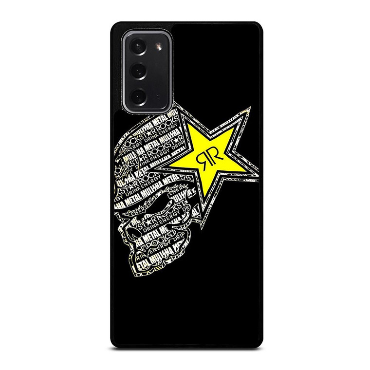 METAL MULISHA ROCKSTAR LOGO Samsung Galaxy Note 20 Case