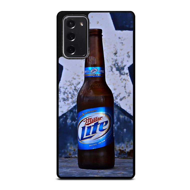 MILLER LITE BOTTLE BEER Samsung Galaxy Note 20 Case