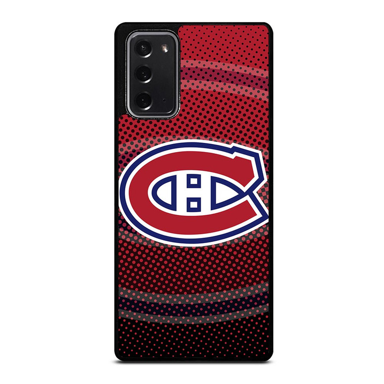 MONTREAL CANADIENS HALFTONE LOGO Samsung Galaxy Note 20 Case
