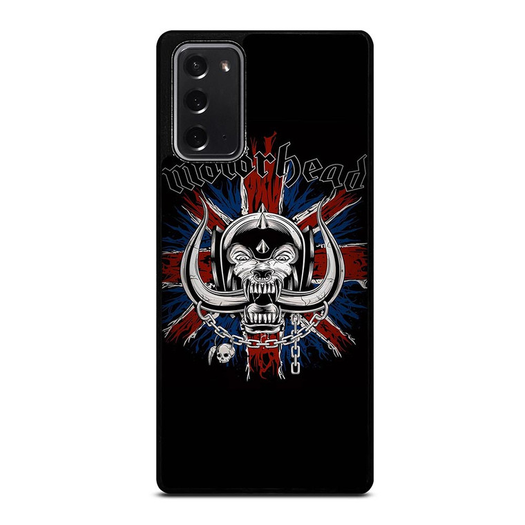 MOTORHEAD ENGLAND METAL BAND Samsung Galaxy Note 20 Case