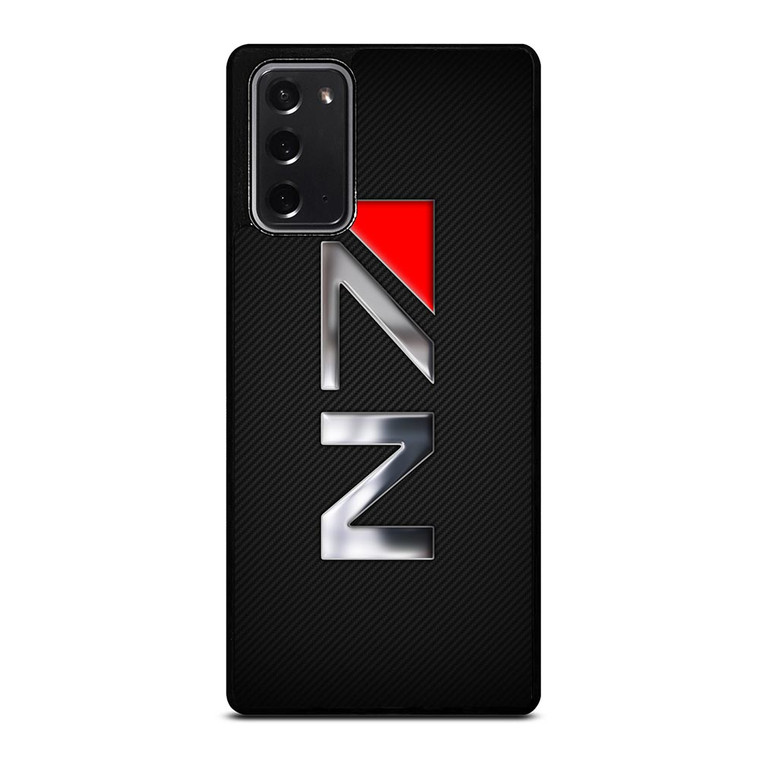 N7 MASS EFFECT CARBON LOGO Samsung Galaxy Note 20 Case