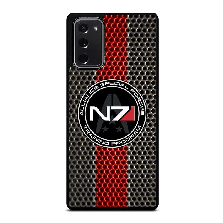 N7 MASS EFFECT PLATE LOGO Samsung Galaxy Note 20 Case