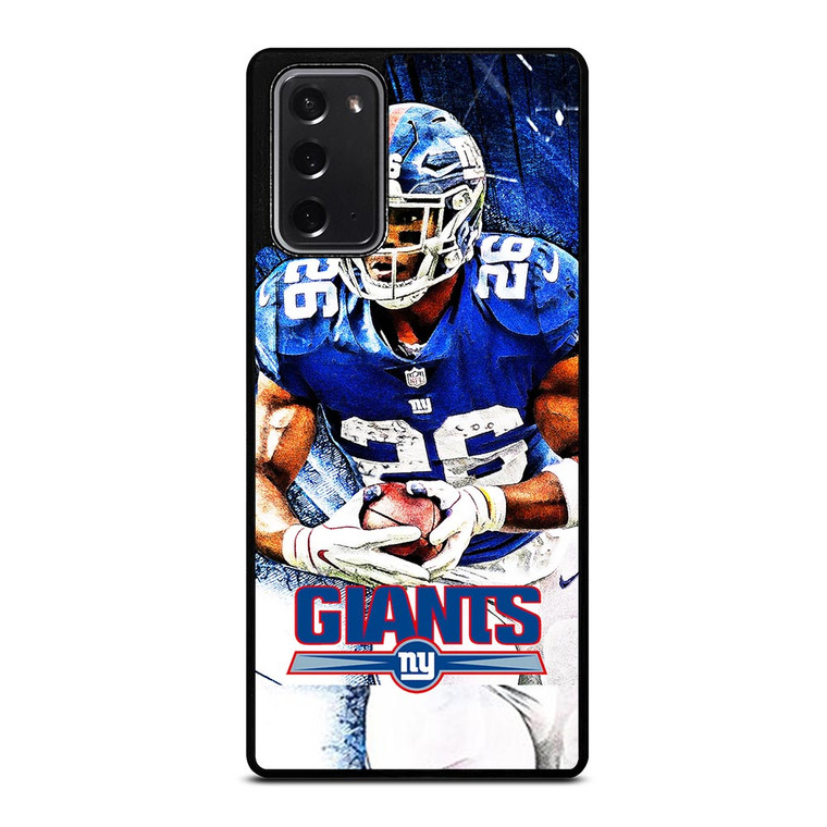 NEW YORK GIANTS NY SAQUON BARKLEY NFL Samsung Galaxy Note 20 Case