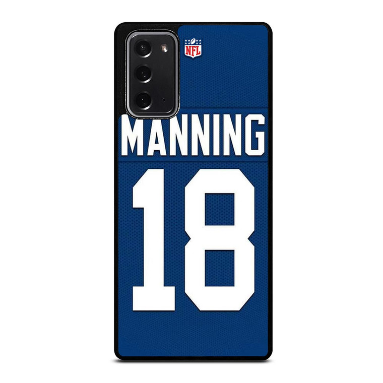 PEYTON MANNING INDIANAPOLIS COLTS Samsung Galaxy Note 20 Case