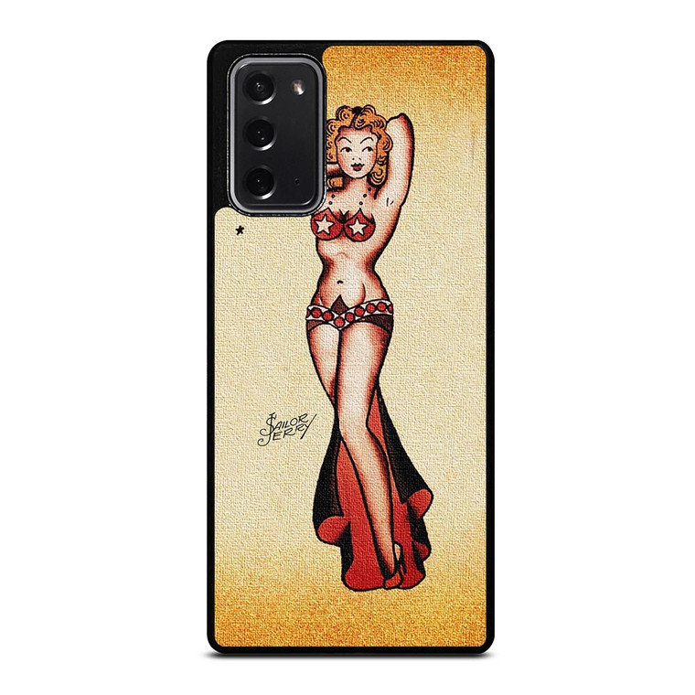 SAILOR JERRY BIKINI GIRL TATTOO Samsung Galaxy Note 20 Case