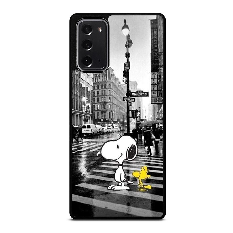 SNOOPY STREET RAIN Samsung Galaxy Note 20 Case
