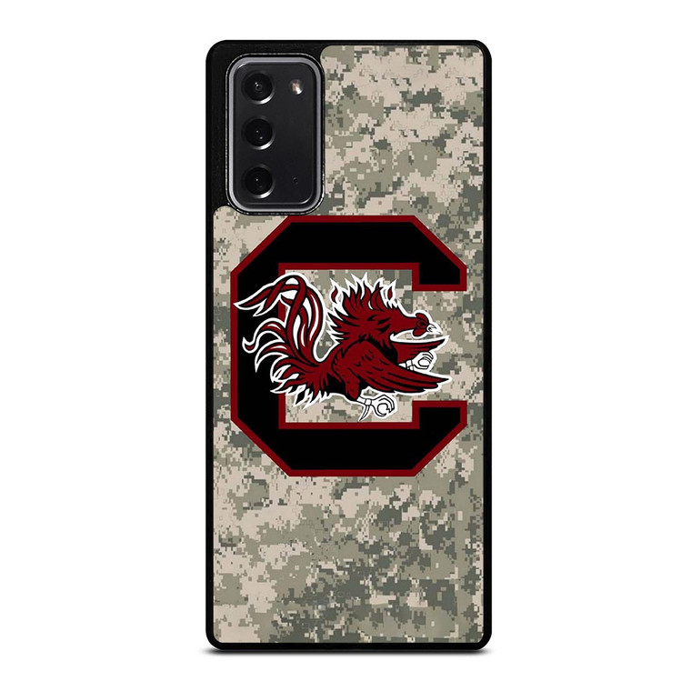 SOUTH CAROLINA GAMECOCKS CAMO LOGO Samsung Galaxy Note 20 Case
