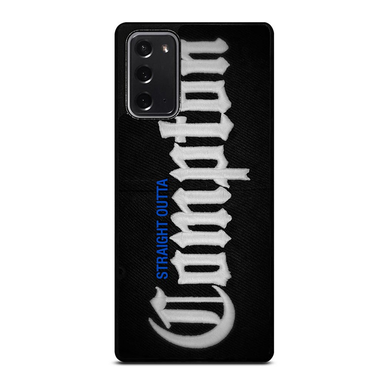 STRAIGHT OUTTA COMPTON EMBOSS Samsung Galaxy Note 20 Case