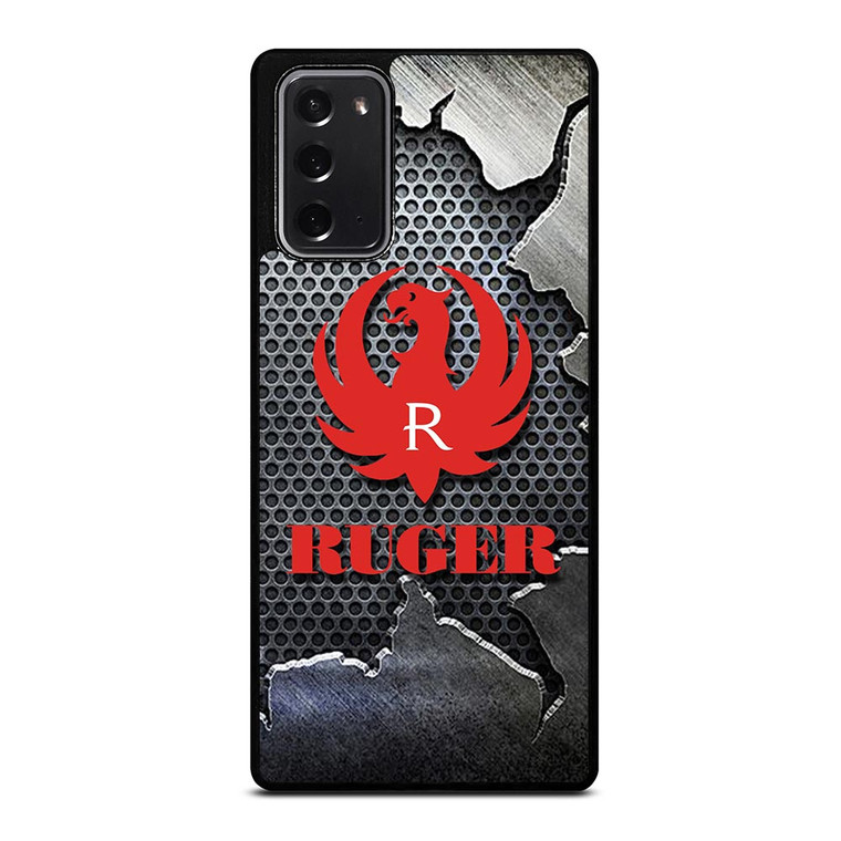 STURM RUGER FIREARM METAL LOGO 2 Samsung Galaxy Note 20 Case