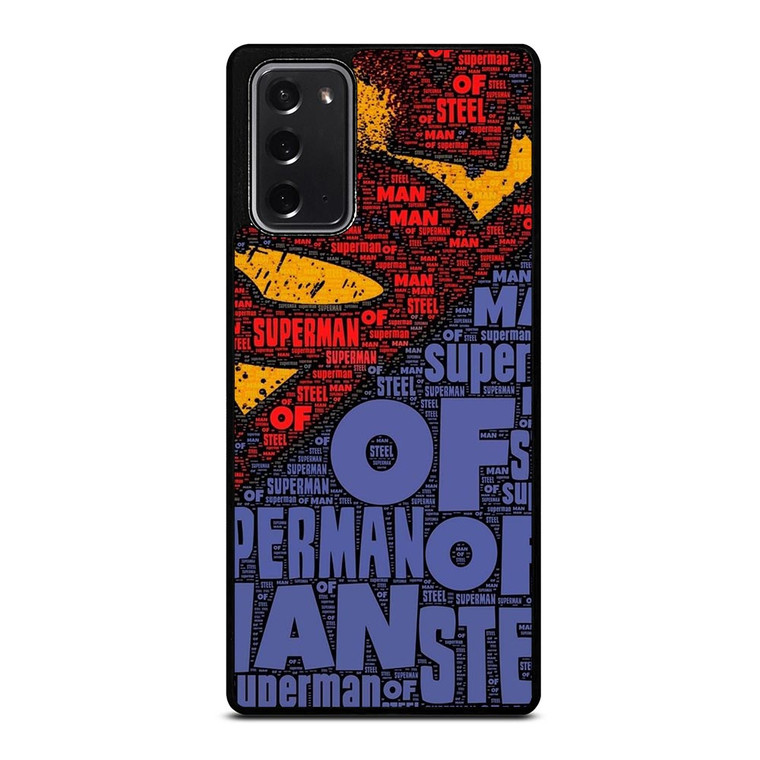 SUPERMAN LOGO ART WALL Samsung Galaxy Note 20 Case