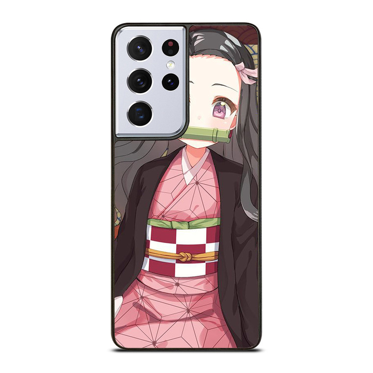 ANIME DEMON SLAYER KIMETSU NO YAIBA CUTE GIRL Samsung Galaxy S21 Ultra Case