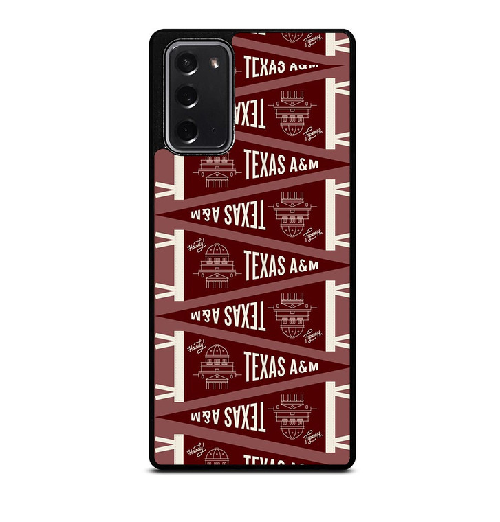 TEXAS AGGIES FLAG Samsung Galaxy Note 20 Case TEXAS AGGIES FLAG Samsung Galaxy Note 20 Case