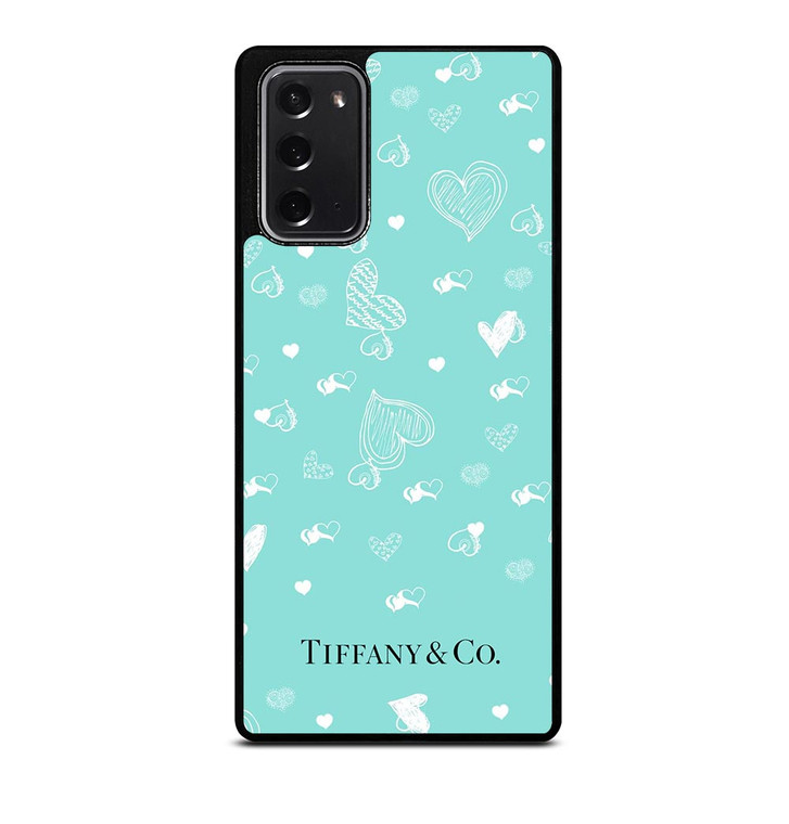 TIFFANY AND CO BRUSHED LOVE Samsung Galaxy Note 20 Case TIFFANY AND CO BRUSHED LOVE Samsung Galaxy Note 20 Case