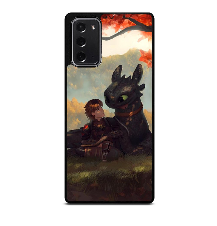 TOOTHLESS AND HICCUP ART Samsung Galaxy Note 20 Case