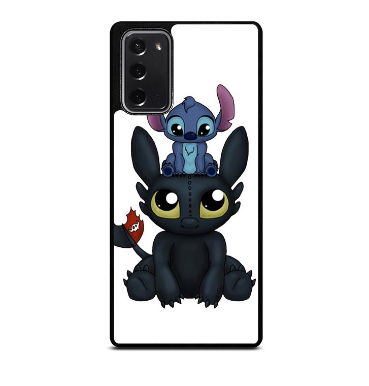 TOOTHLESS AND STITCH CARTOON Samsung Galaxy Note 20 Case