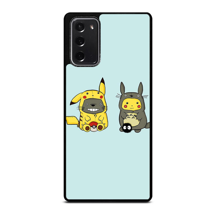 TOTORO X PIKACHU CARTOON Samsung Galaxy Note 20 Case