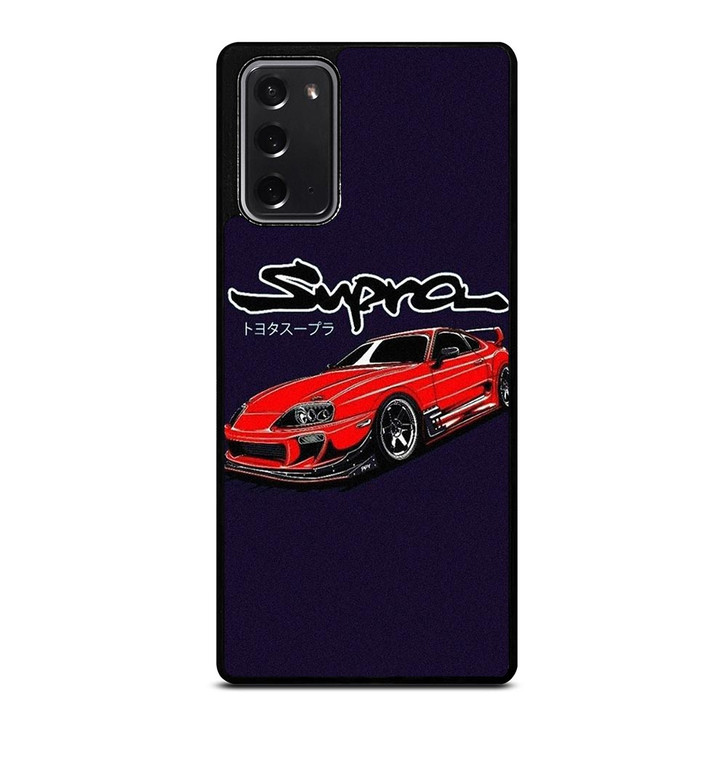 TOYOTA SUPRA JDM Samsung Galaxy Note 20 Case TOYOTA SUPRA JDM Samsung Galaxy Note 20 Case