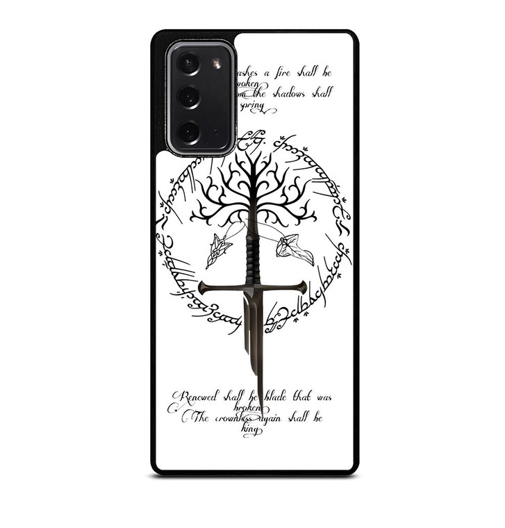 TREE LORD OF THE RING SWORD Samsung Galaxy Note 20 Case TREE LORD OF THE RING SWORD Samsung Galaxy Note 20 Case
