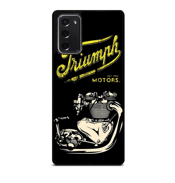 TRIUMPH MOTORCYCLE 1902 Samsung Galaxy Note 20 Case TRIUMPH MOTORCYCLE 1902 Samsung Galaxy Note 20 Case