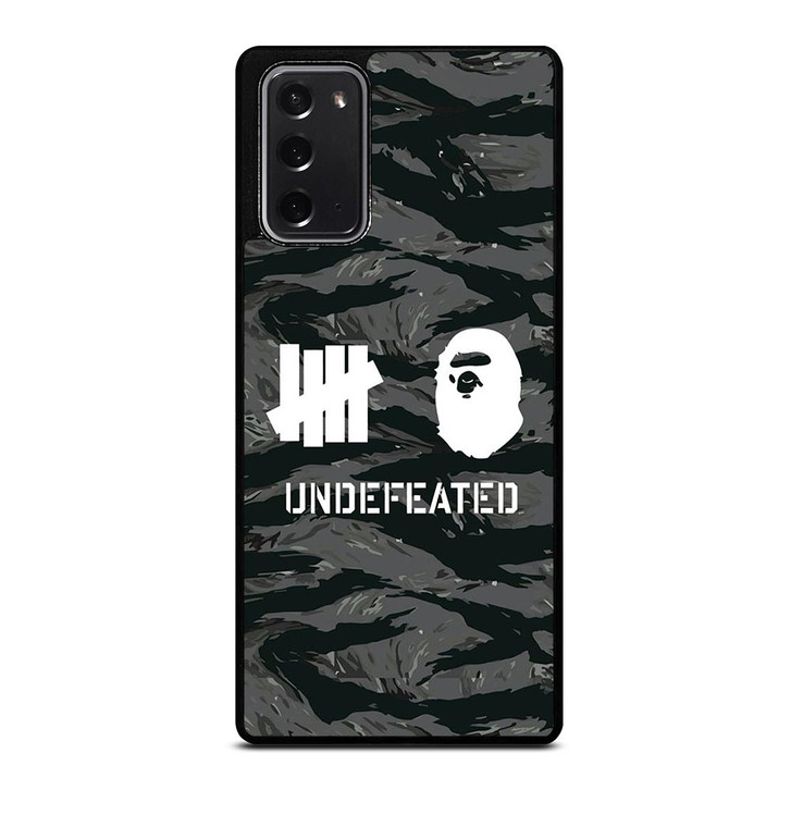 UNDEFEATED X BAPE LOGO Samsung Galaxy Note 20 Case UNDEFEATED X BAPE LOGO Samsung Galaxy Note 20 Case