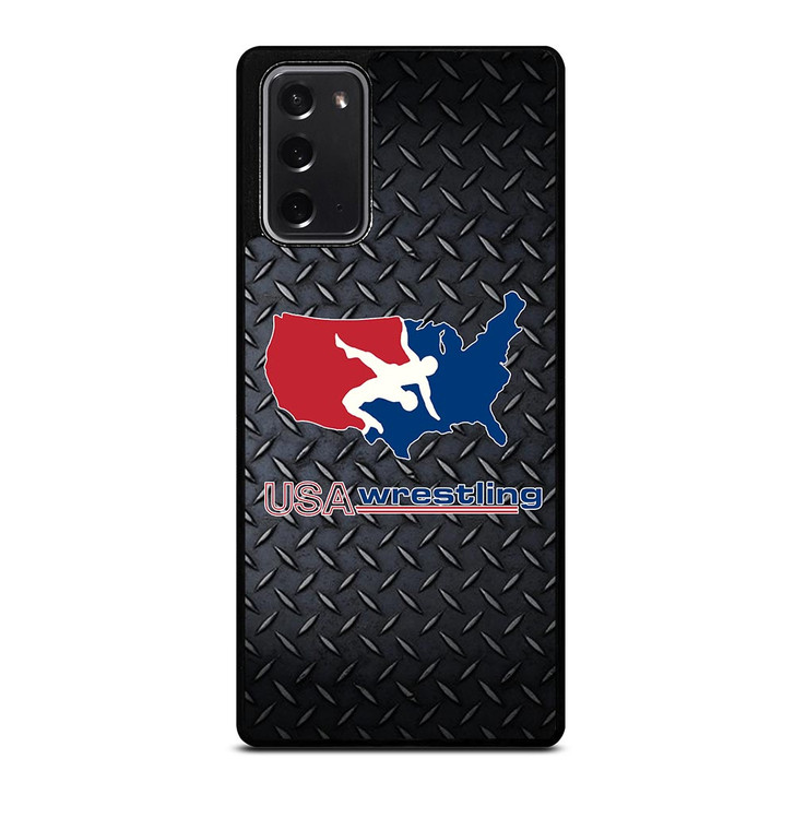 USA WRESTLING METAL LOGO Samsung Galaxy Note 20 Case USA WRESTLING METAL LOGO Samsung Galaxy Note 20 Case