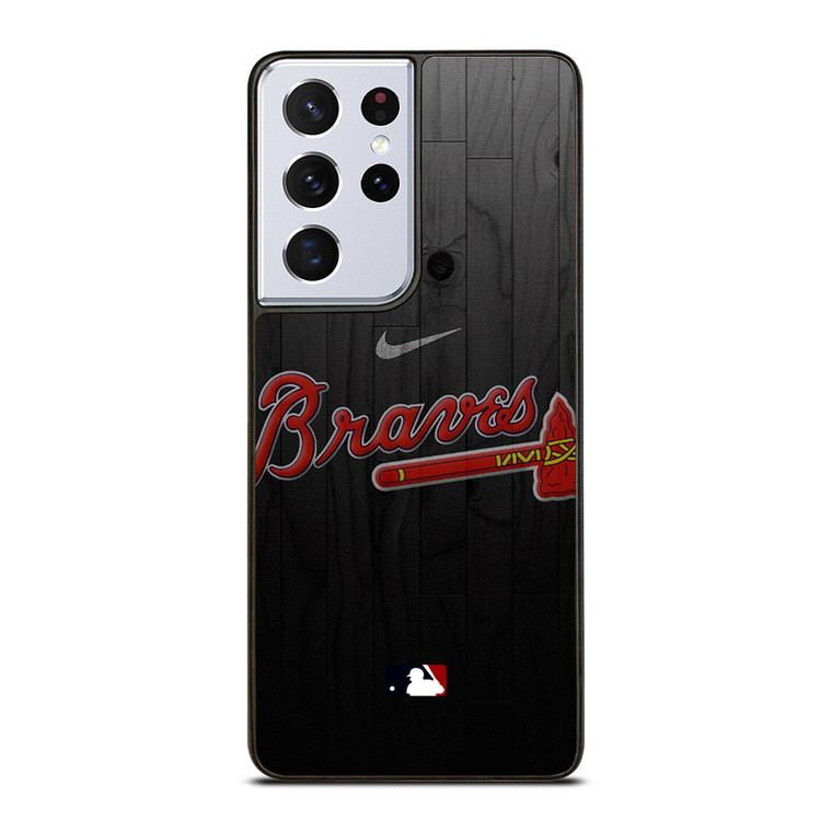 ATLANTA BRAVES MLB LOGO Samsung Galaxy S21 Ultra Case