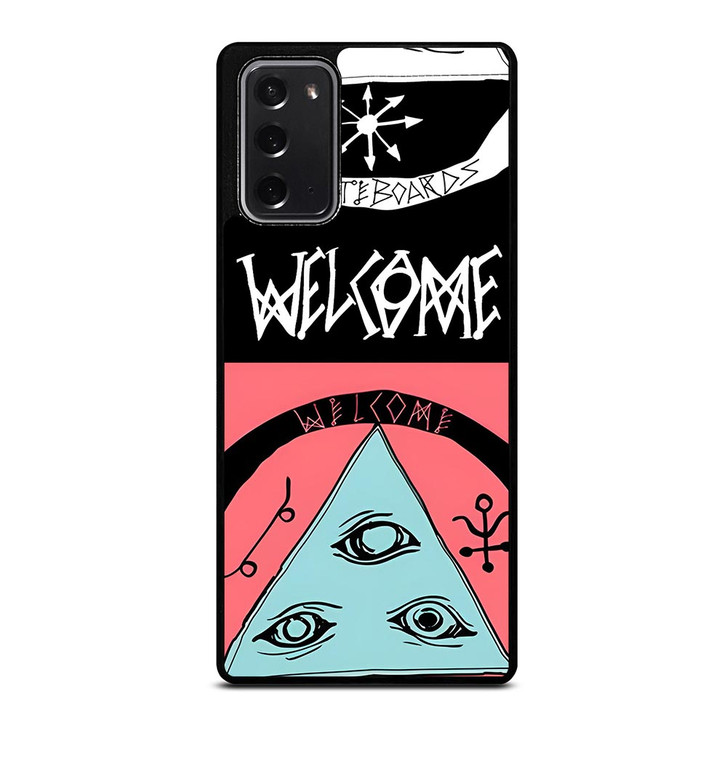 WELCOME SKATEBOARDS TWO Samsung Galaxy Note 20 Case
