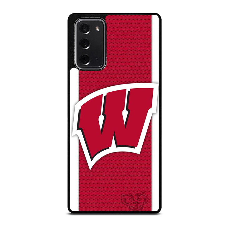 WISCONSIN BADGERS LOGO Samsung Galaxy Note 20 Case
