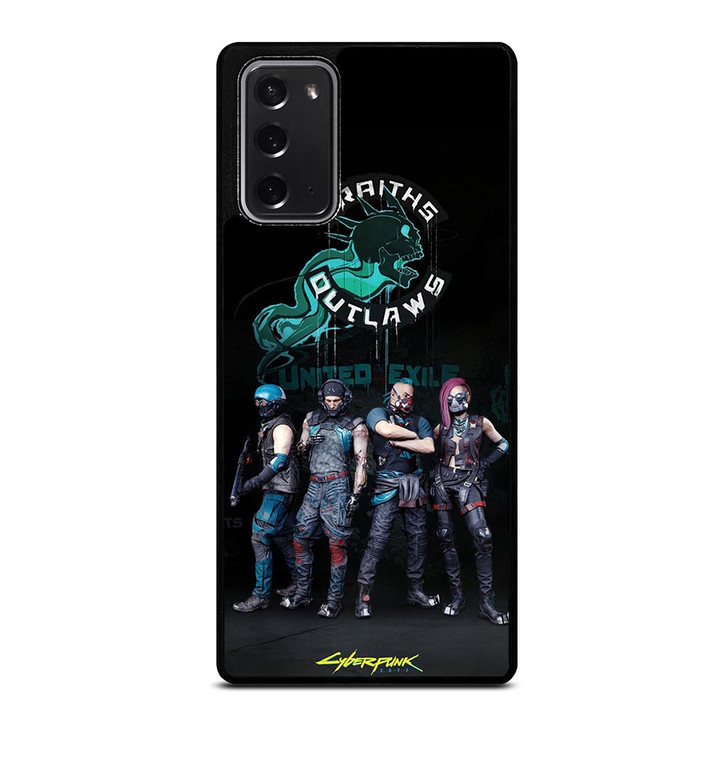 WRAITHS OUTLAWS CYBERPUNK 2077 Samsung Galaxy Note 20 Case