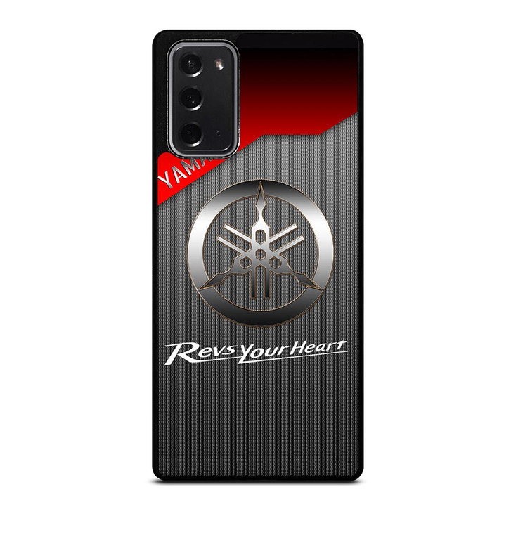 YAMAHA REVS YOUR HEART METAL LOGO Samsung Galaxy Note 20 Case YAMAHA REVS YOUR HEART METAL LOGO Samsung Galaxy Note 20 Case