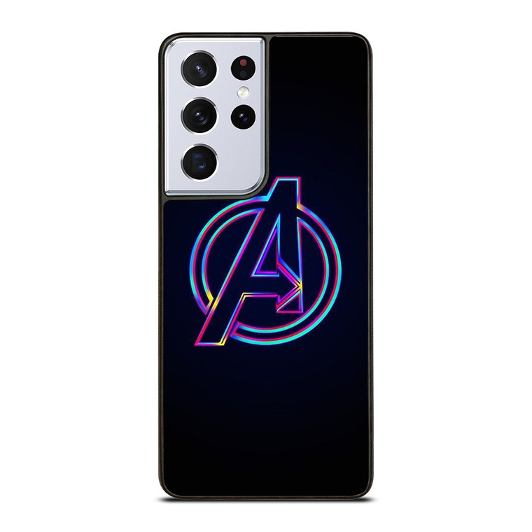 AVENGERS LOGO RAINBOW COLOR Samsung Galaxy S21 Ultra Case