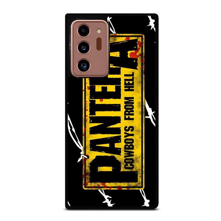 PANTERA COWBOYS FROM HELL Samsung Galaxy Note 20 Ultra Case