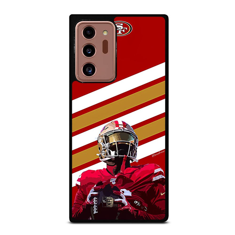 San Francisco 49ers STRIPS NFL Samsung Galaxy Note 20 Ultra Case