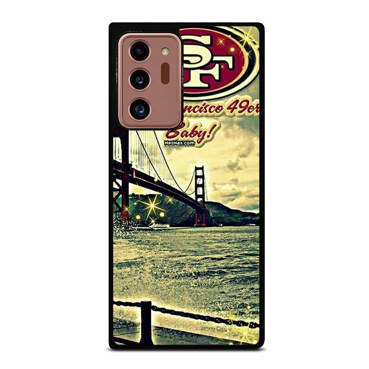 sf49ers SF 49ERS BRIDGE FOOTBALL Samsung Galaxy Note 20 Ultra Case