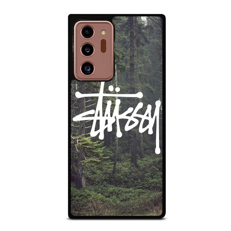 STUSSY SPOOKY FOREST LOGO Samsung Galaxy Note 20 Ultra Case