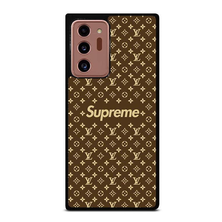 SUPREME BROWN PATTERN NEW Samsung Galaxy Note 20 Ultra Case