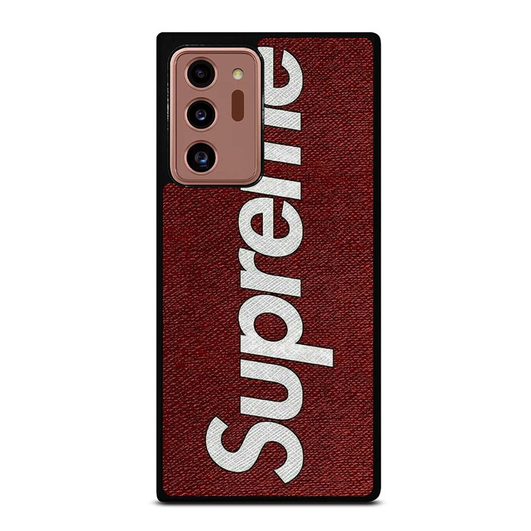 SUPREME LOGO ON CANVAS Samsung Galaxy Note 20 Ultra Case