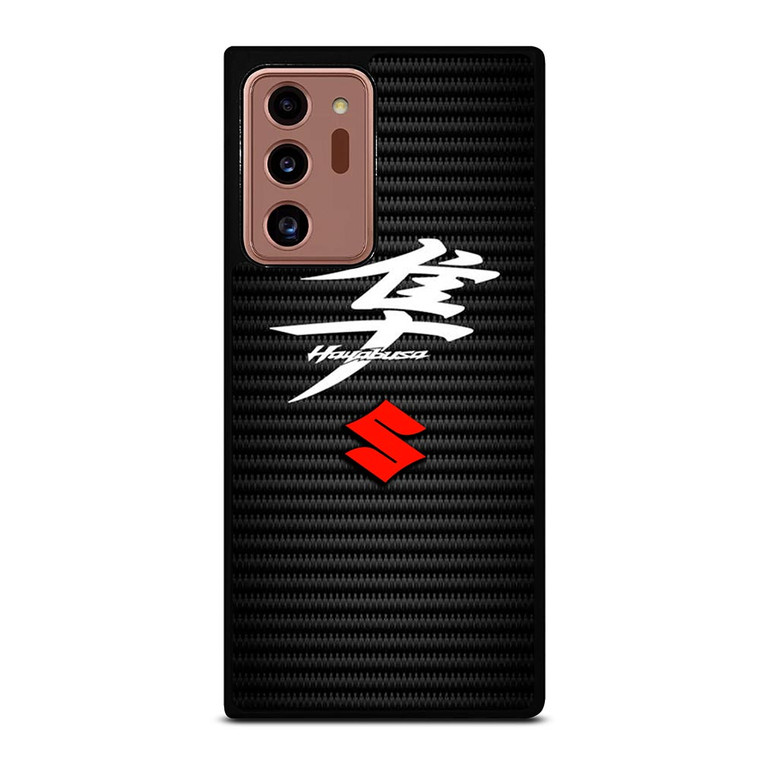 SUZUKI HAYABUSA CARBON LOGO Samsung Galaxy Note 20 Ultra Case