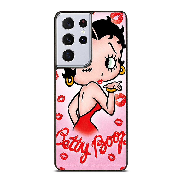 BETTY BOOP KISS 2 Samsung Galaxy S21 Ultra Case