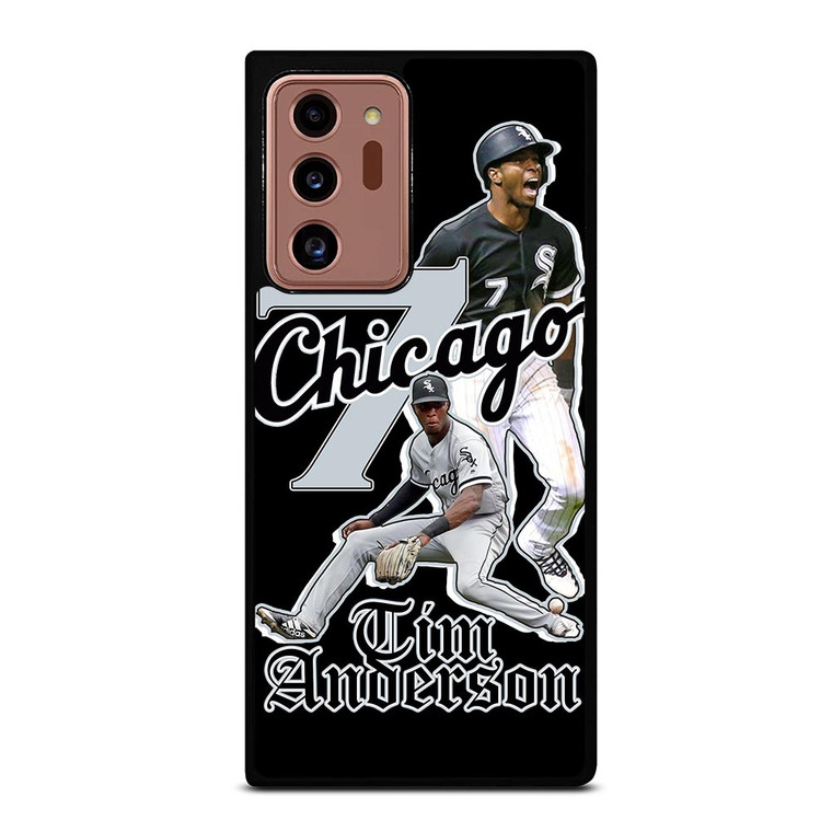 TIM ANDERSON CHICAGO WHITE SOX MLB Samsung Galaxy Note 20 Ultra Case TIM ANDERSON CHICAGO WHITE SOX MLB Samsung Galaxy Note 20 Ultra Case