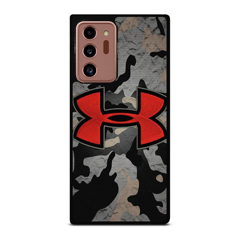 UNDER ARMOUR RED CAMO LOGO Samsung Galaxy Note 20 Ultra Case
