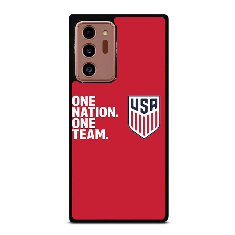 USA SOCCER ONE NATION ONE TEAM Samsung Galaxy Note 20 Ultra Case USA SOCCER ONE NATION ONE TEAM Samsung Galaxy Note 20 Ultra Case